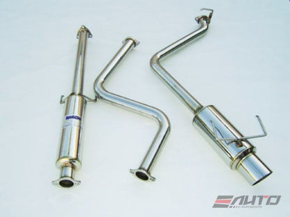 INVIDIA Q300 110mm Roll Titanium Tip Catback Exhaust for Prelude *Type SH* 97-419