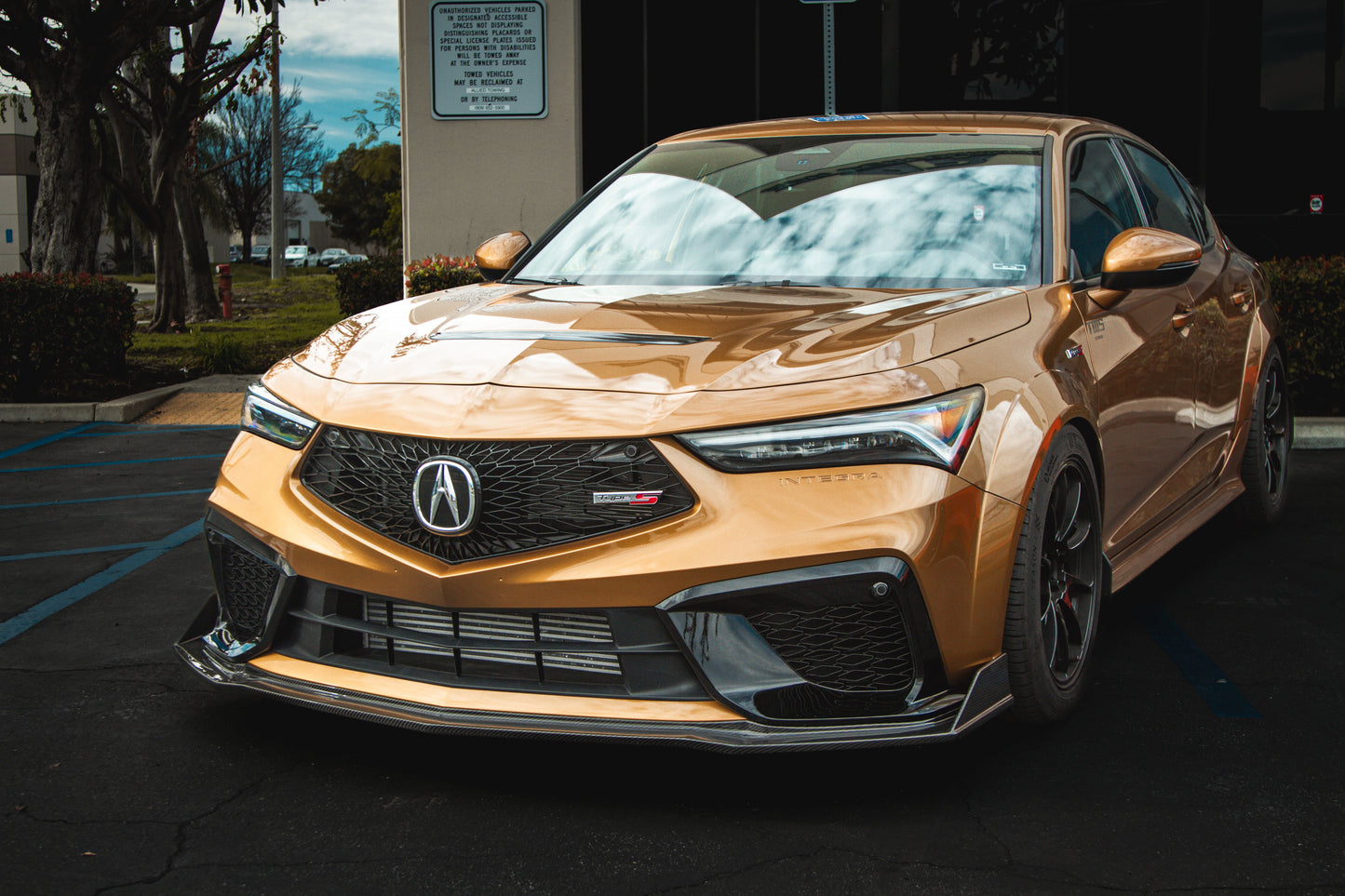 APR Performance  Acura DE5 Integra Type S Front Air Dam/ Lip 2024 - Current