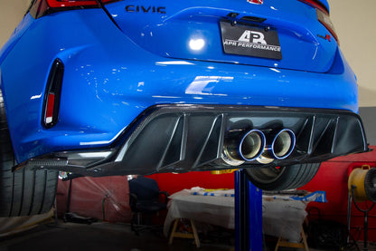 APR Performance  Honda FL5 Civic Type R Rear Diffuser 2023 - Current