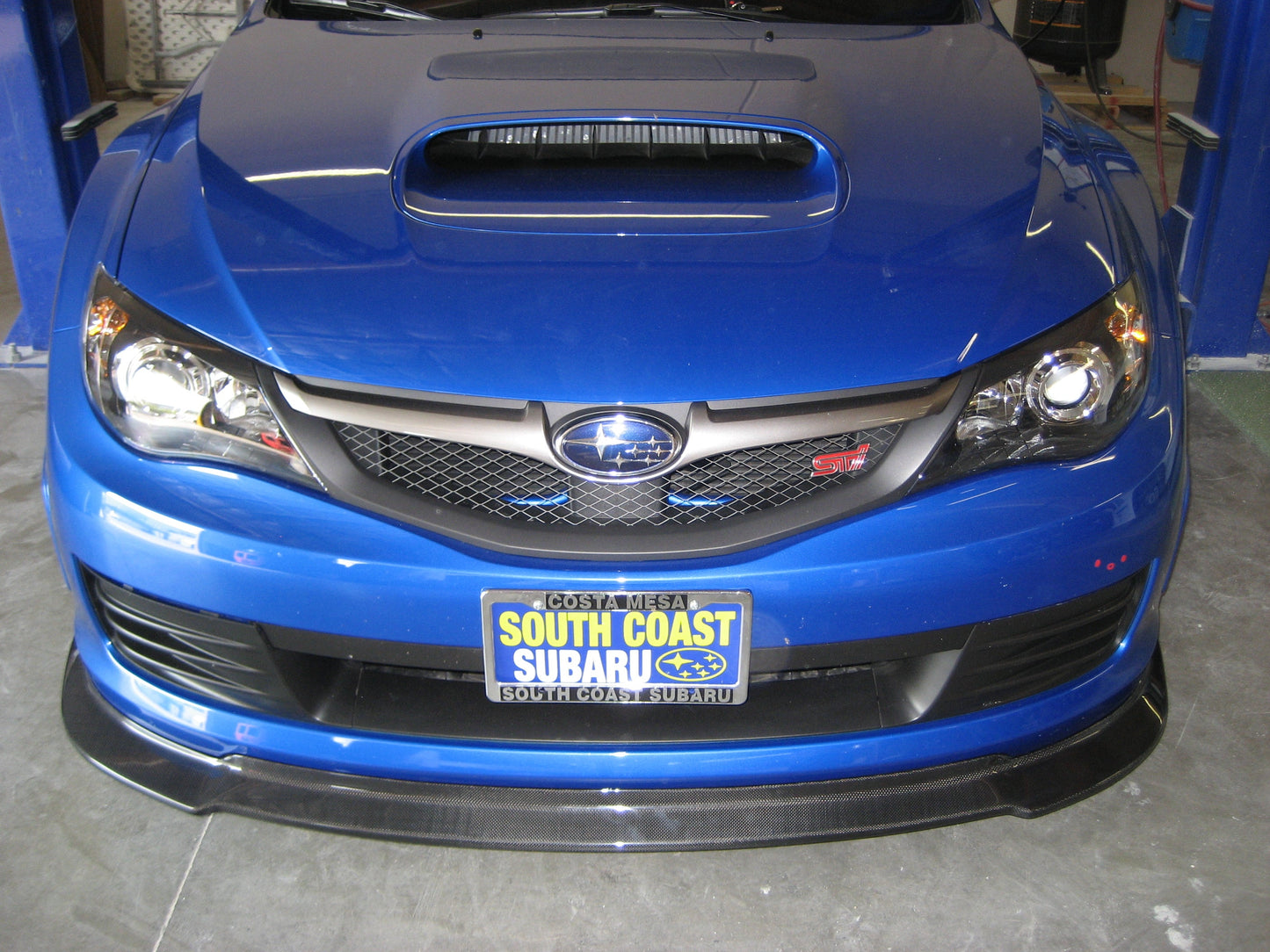 APR Subaru Impreza STI Hatchback Carbon Fiber Front Airdam 2008-2010