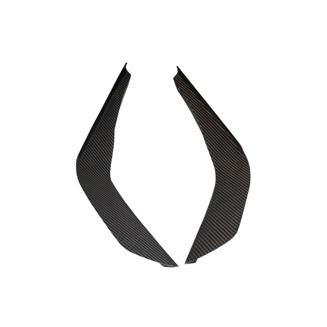 APR 2024 to current -Ford Mustang GT S650 Front Bumper Canards