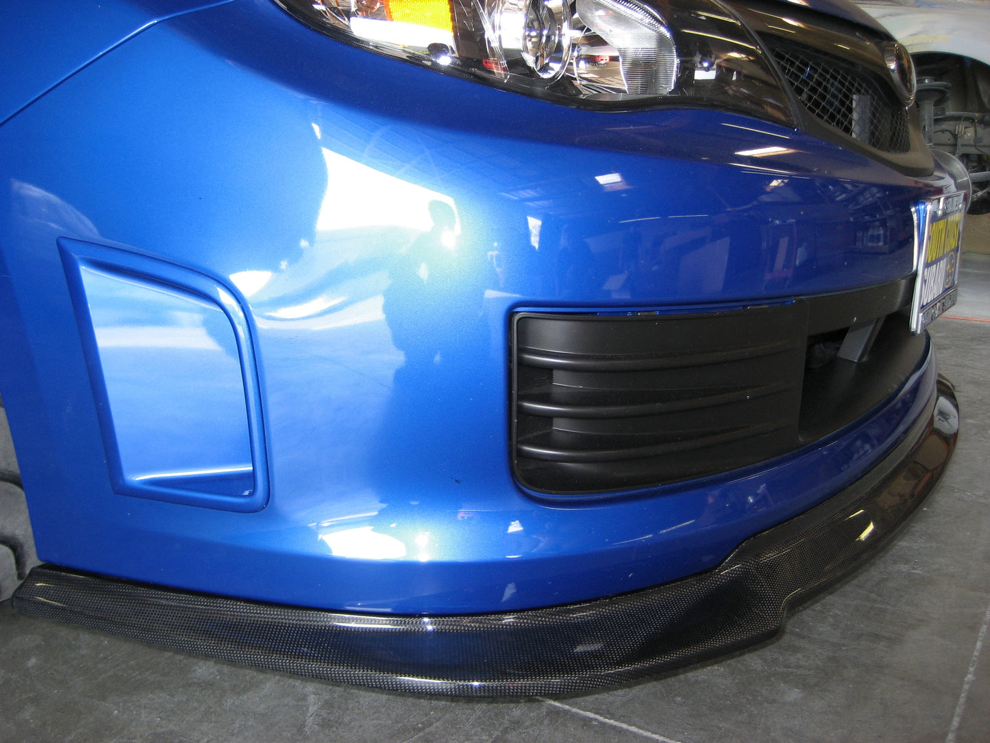 APR Subaru Impreza STI Hatchback Carbon Fiber Front Airdam 2008-2010