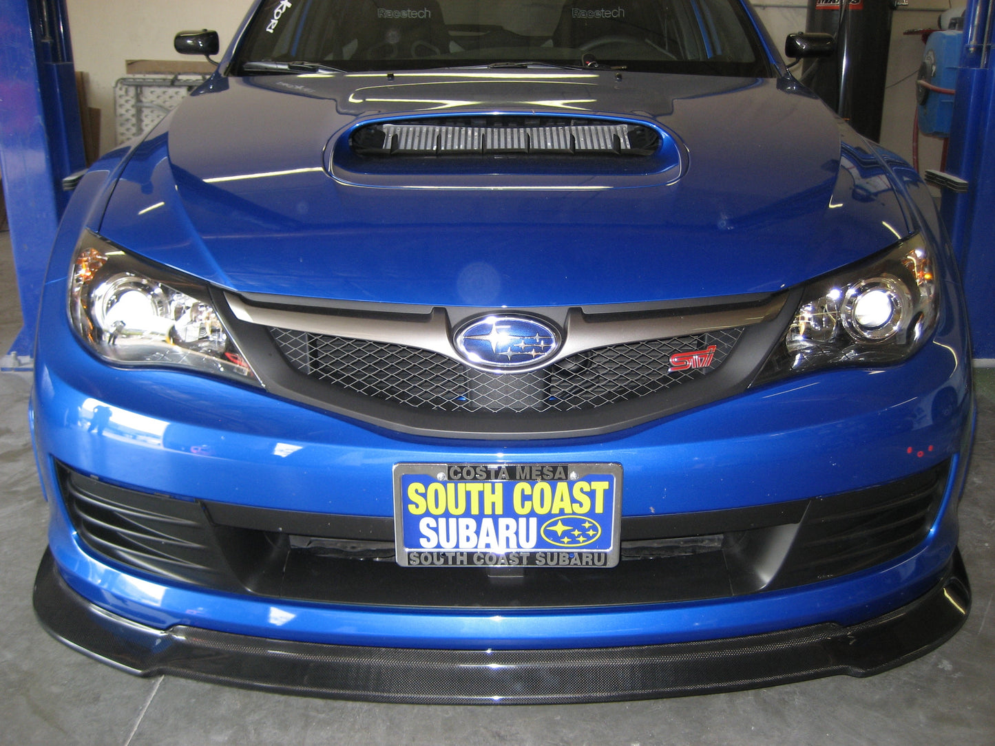 APR Subaru Impreza STI Hatchback Carbon Fiber Front Airdam 2008-2010