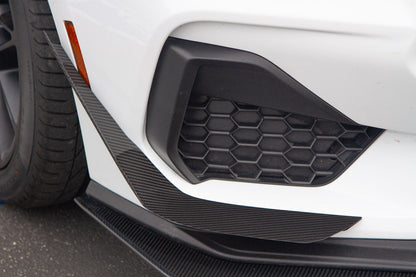 APR 2024 to current -Ford Mustang GT S650 Front Bumper Canards