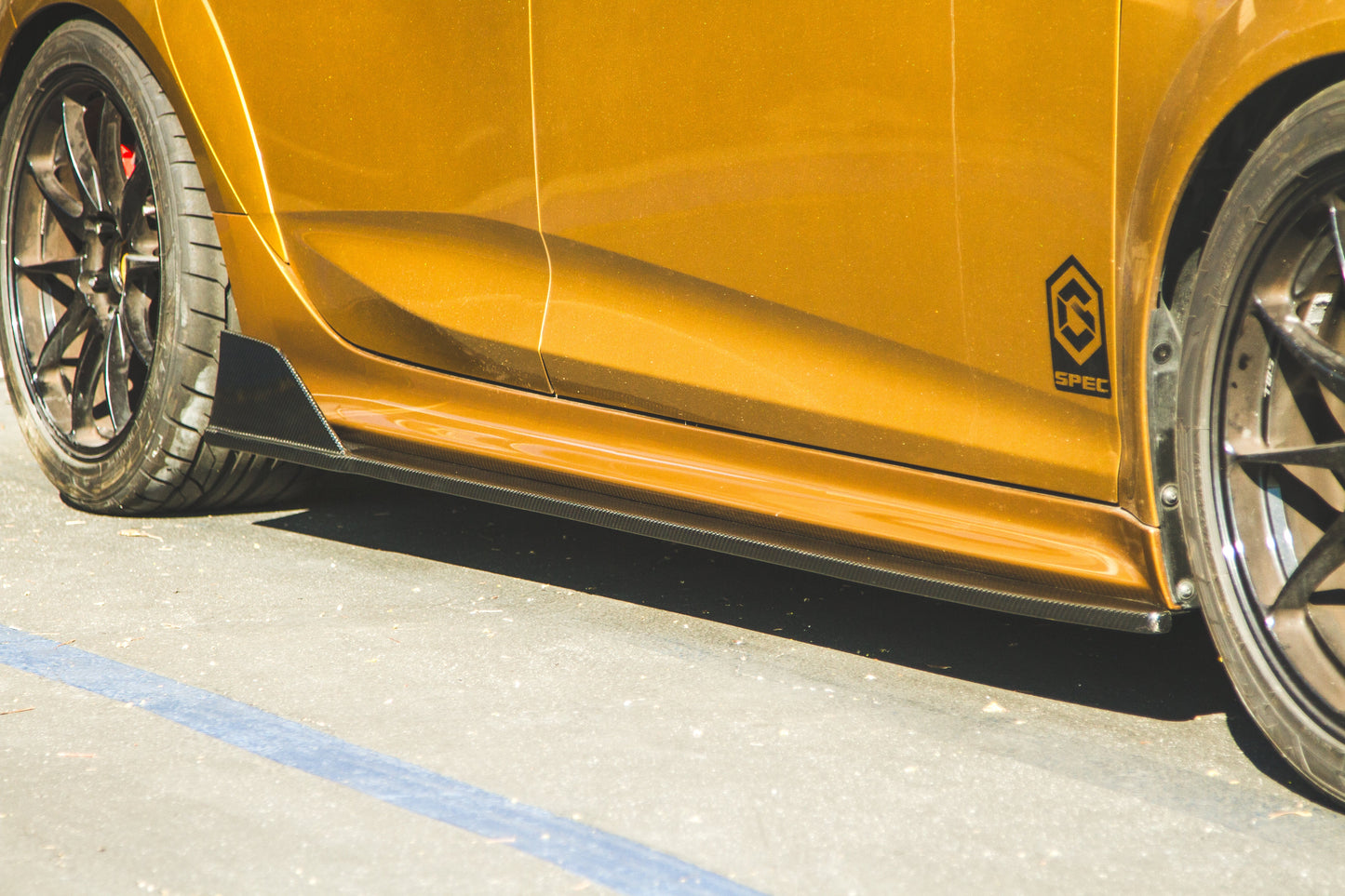 APR Acura Integra Type S DE5 Side Rocker Extensions/ Side Skirt 2023 - Current