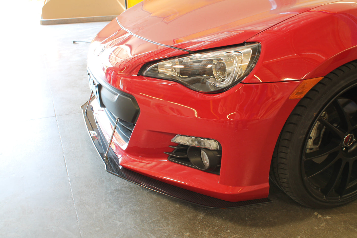 APR Performance  Subaru BRZ Carbon Fiber Wind Splitter w/ Rods 2013-2016