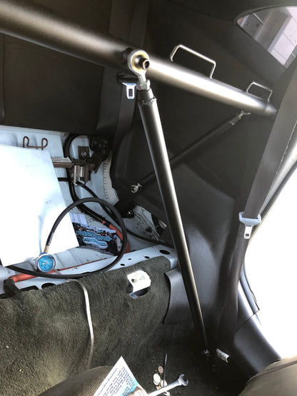 Cipher Racing Harness Bar Black Powder Coated (2010-2015 Chevy Camaro) Competition Series