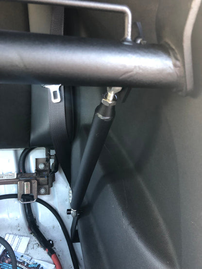 Cipher Racing Harness Bar Black Powder Coated (2010-2015 Chevy Camaro) Competition Series