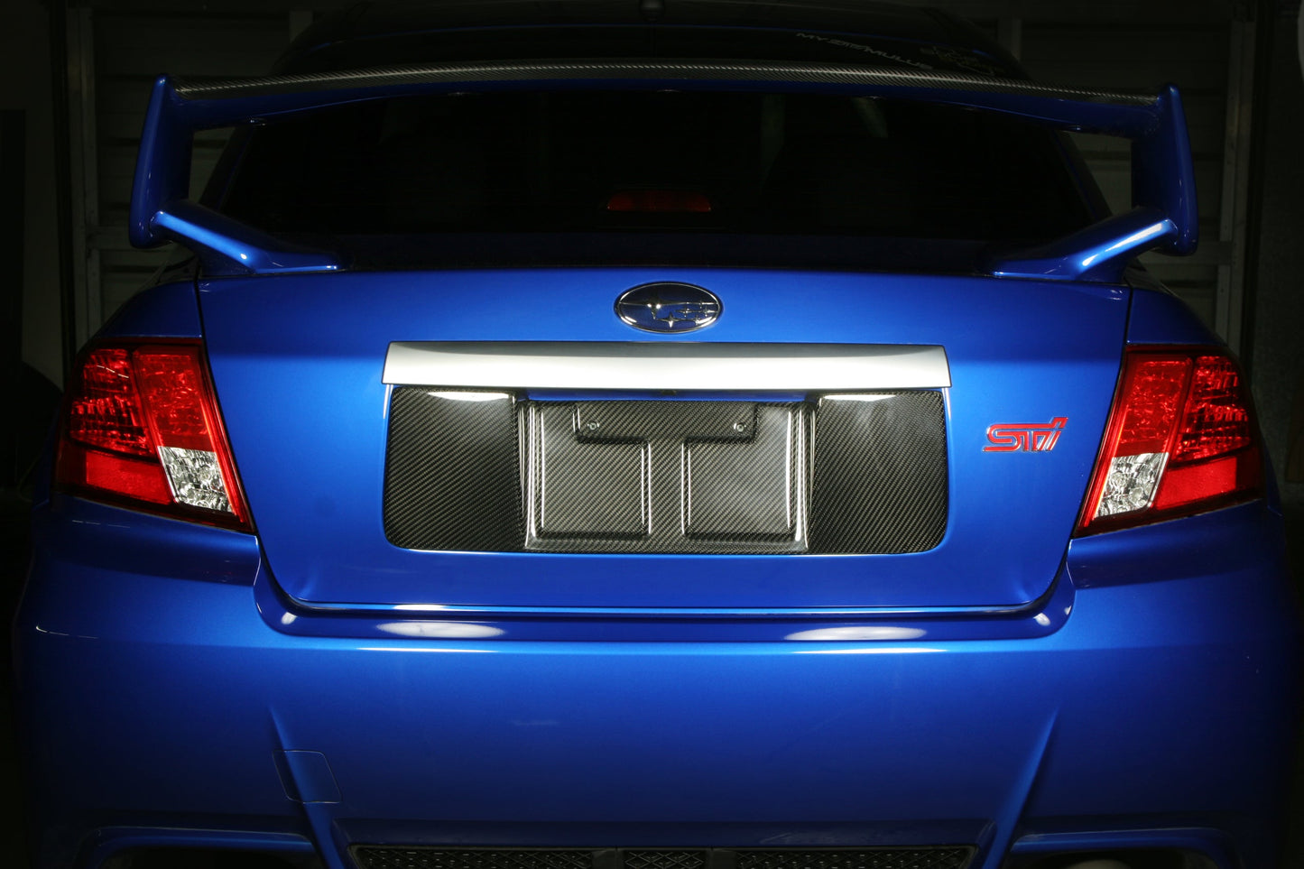 APR Performance  Subaru WRX/ STI Sedan Carbon Fiber License Plate Frame 2008-2014