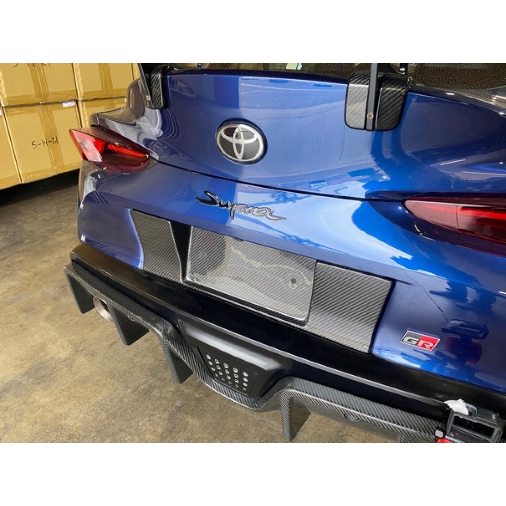 APR Performance  Toyota Supra A90 License Plate Backing 2020-2023