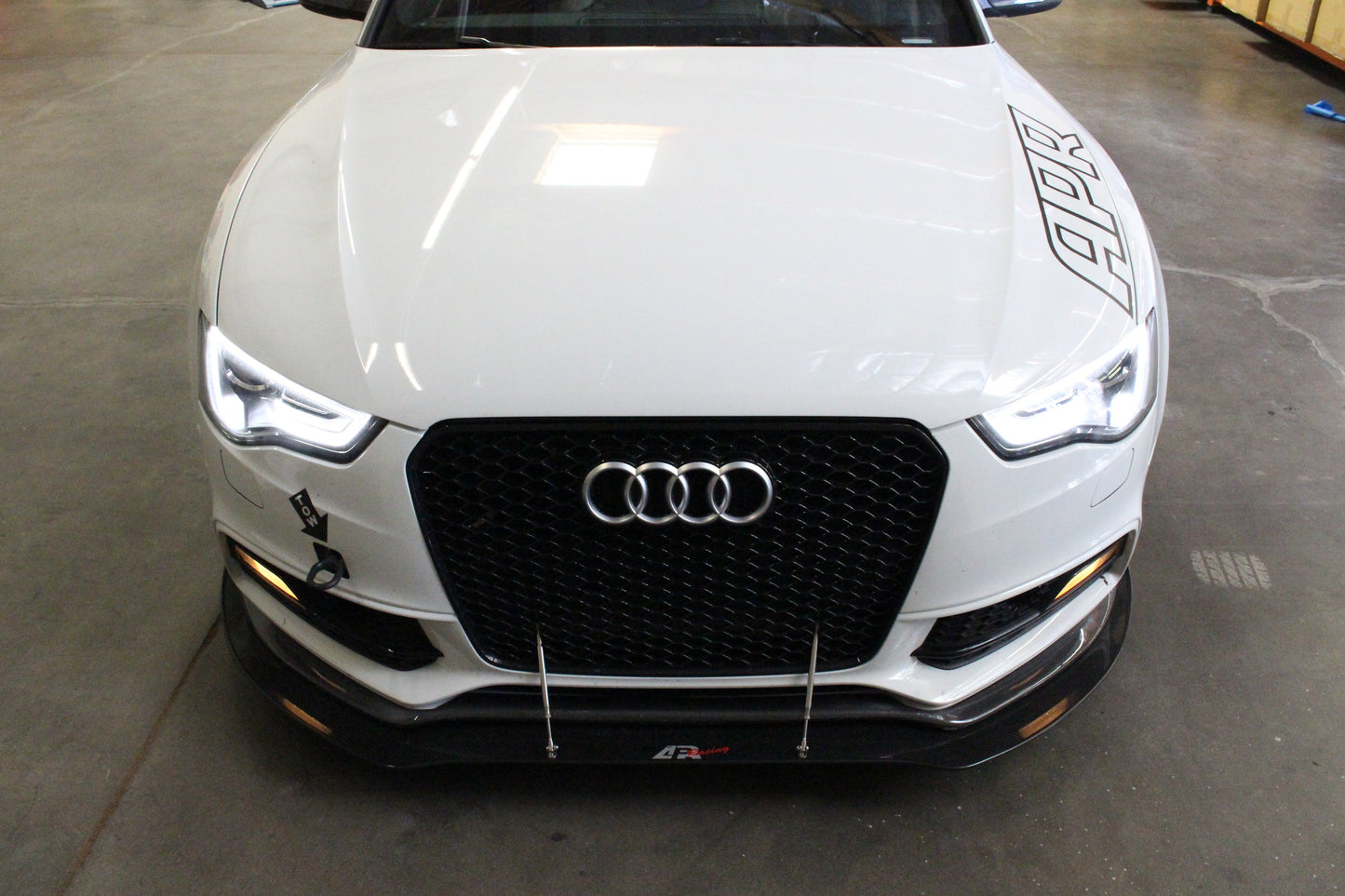 APR Performance  Audi S5 Stock Bumper Front Wind Splitter 2009-2012