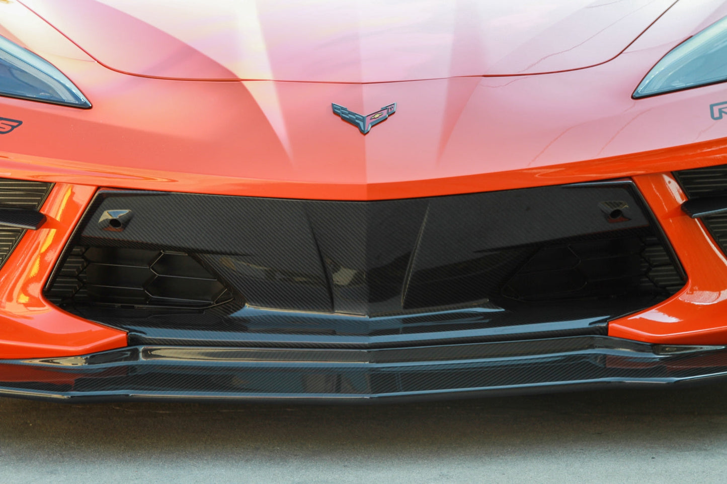 APR Chevrolet Corvette C8 Front Bumper Center Bezels 2020-UP