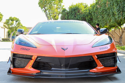 APR Chevrolet Corvette C8 Front Bumper Center Bezels 2020-UP