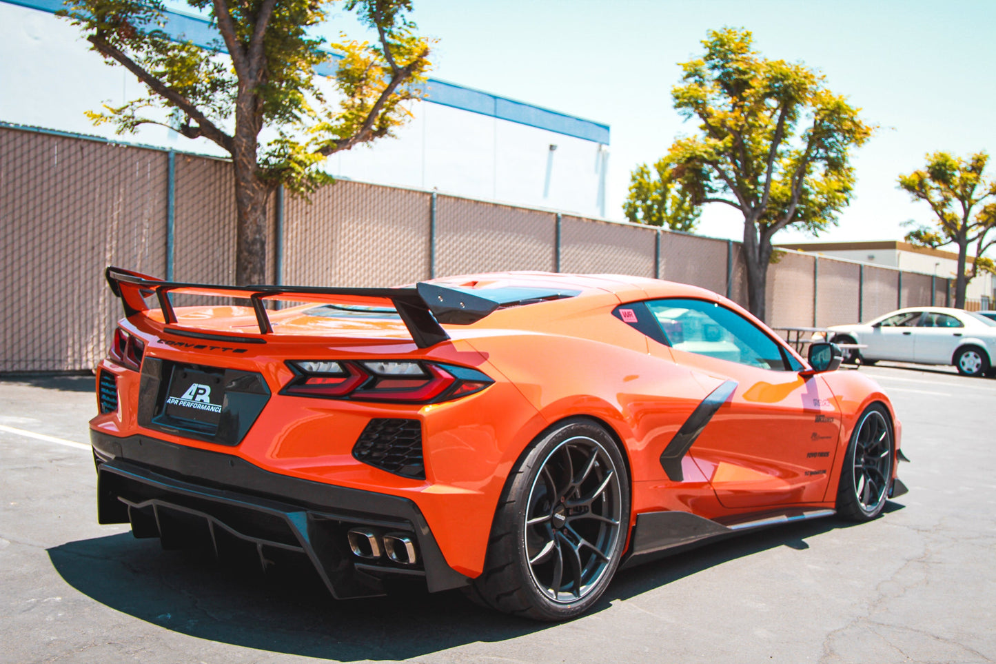 APR Performance  Chevrolet Corvette C8 License Plate Backing 2020-UP