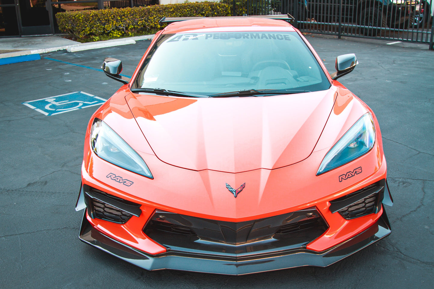 APR Performance  Chevrolet Corvette C8 Front Bumper Side Bezels 2020-UP