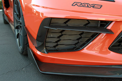 APR Chevrolet Corvette C8 Front Bumper Side Bezels 2020-UP