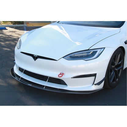 APR Performance  Tesla Model S Plaid Front Wind Splitter 2021 - UP