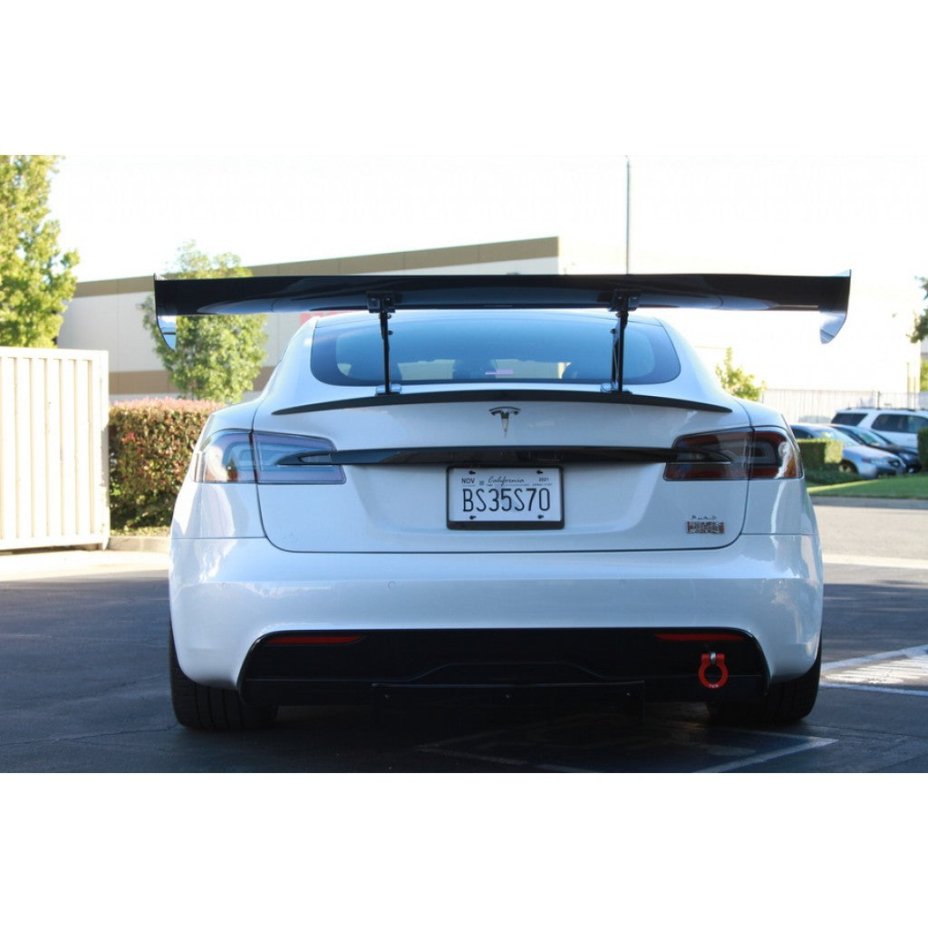 APR Tesla Model S Plaid GTC-500 71" Adjustable Wing 2021 - Up