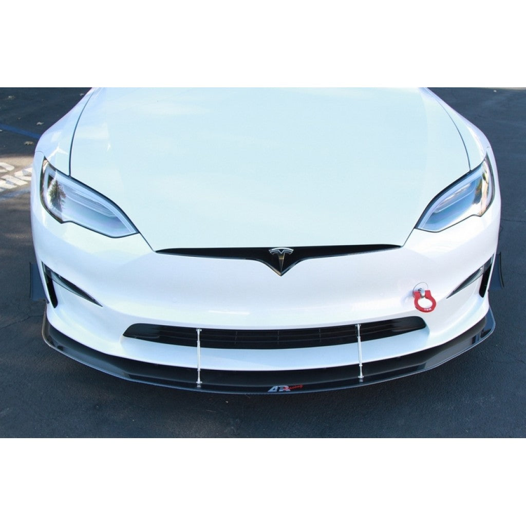 APR Performance  Tesla Model S Plaid Front Wind Splitter 2021 - UP