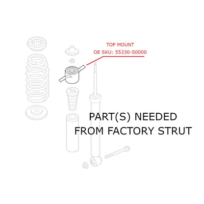 Godspeed MAXX Coilover Shock+Spring for Hyundai *Veloster N 19-22*