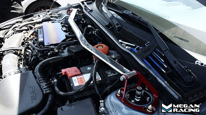 MEGAN Race Front Strut Tower Bar Brace for Honda Civic 22-26, Hatchback 16-21