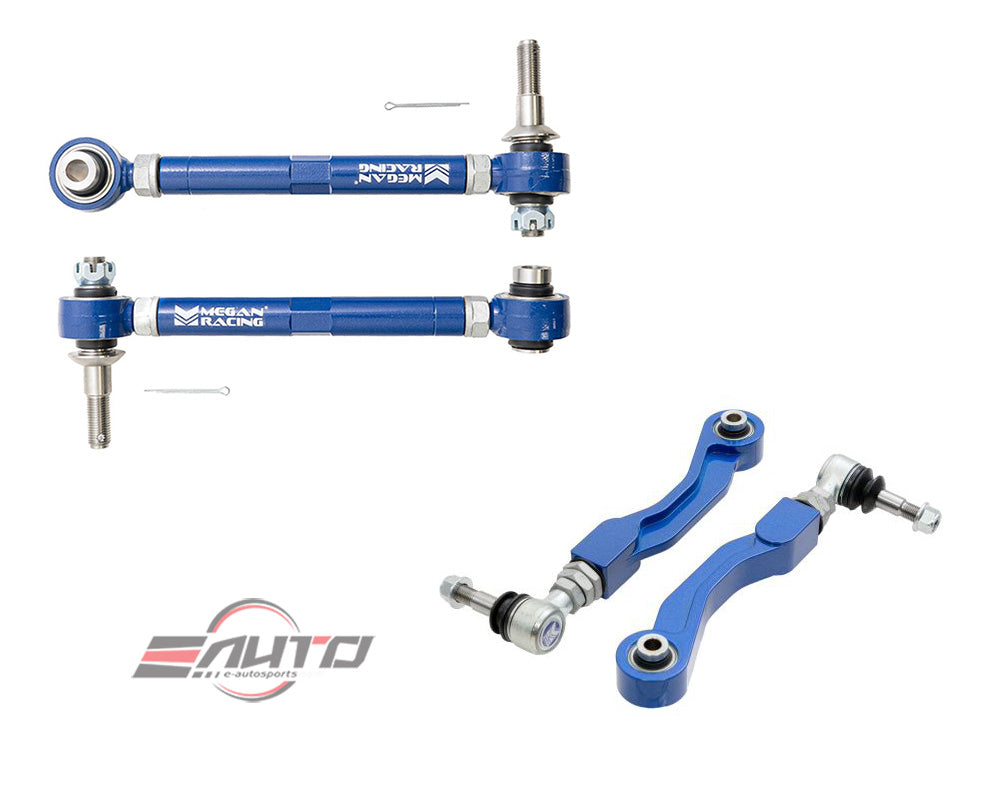 MEGAN 4pc Rear Upper Camber Control Arm for BMW G80 M3, G82 M4, G87 M2