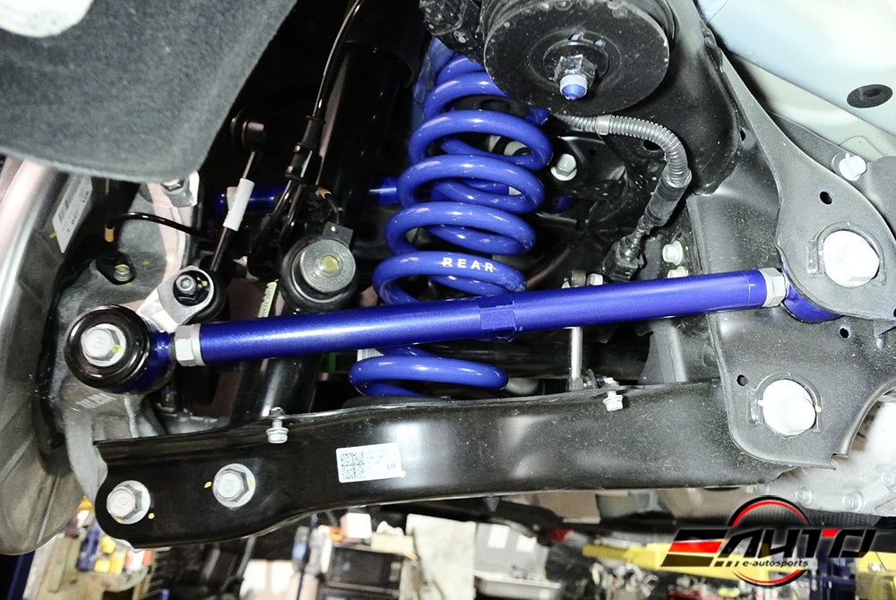 MEGAN 8pc Rear Camber+Toe+Traction+Trailing Control Arm for Kia Stinger 18-23