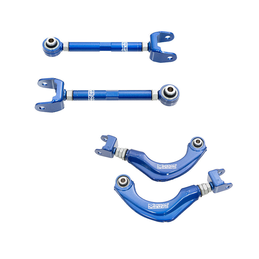 MEGAN 4pc Rear Upper Camber + Toe Control Arm Toyota GR Corolla 23-25