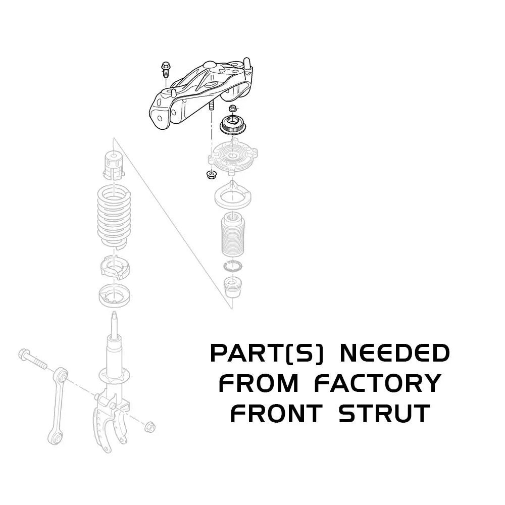 Godspeed MonoRS Coilovers - Q7 07-15, Cayenne 02-10, Touareg 04-10