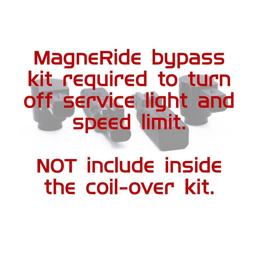 Godspeed MonoRS Coilovers - Mustang 17-23 GT GT350 GT500 *Magneride*