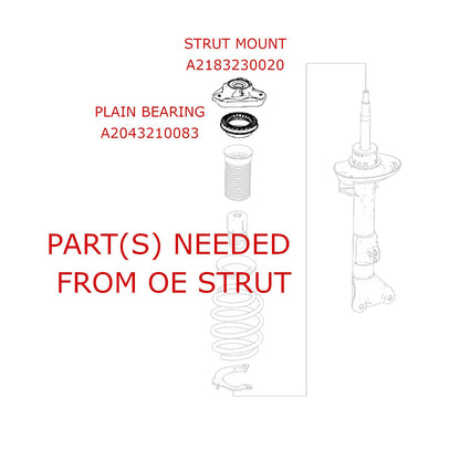 Godspeed MonoRS Shock Coilovers *RWD* Benz CLS400 CLS500 CLS550 CLS63 12-18