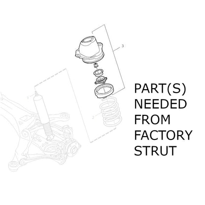 Godspeed 32way MonoRS Coilover *FWD Volvo S80 99-06, S60 01-09, V70 01-07