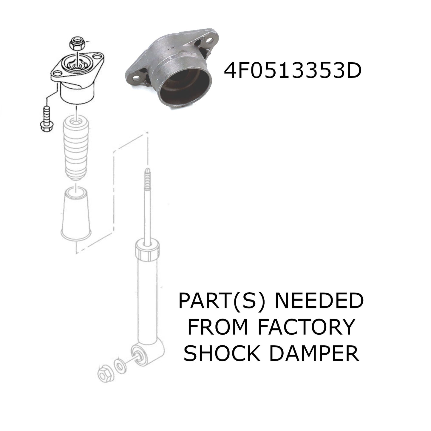 Godspeed Damper Coilovers MonoRS - Audi A4 B6 B7 02-08 S4 RS4 04-08 8E 8H