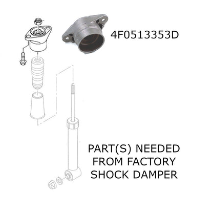 Godspeed Damper Coilovers MonoRS - Audi A4 B6 B7 02-08 S4 RS4 04-08 8E 8H