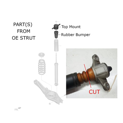 Godspeed 16way MonoSS Coilovers - Hyundai Veloster 19-21 EXC N