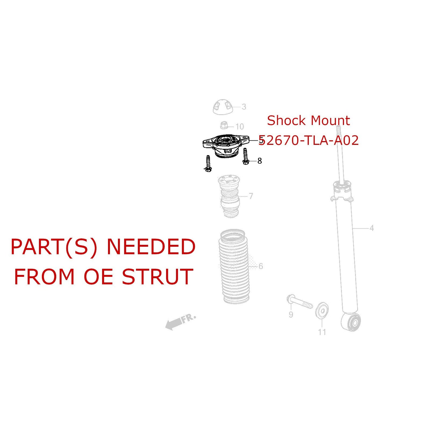 Godspeed 16way MonoSS Coilovers - Honda CRV CR-V 17-22, 23-25