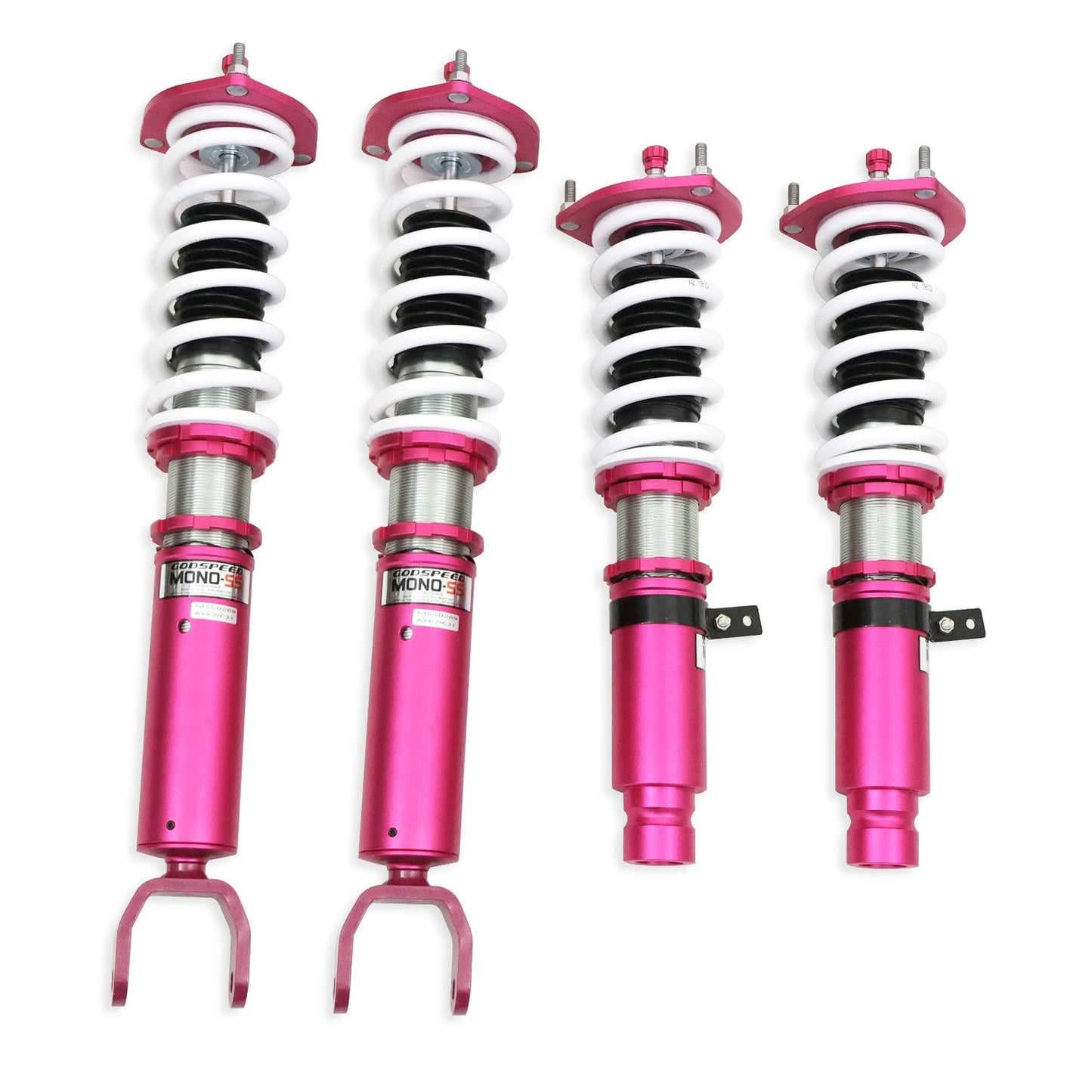 Godspeed MonoSS Coilovers - *AWD no DDS 44mm FLM* Q50 14-24, Q60 17-22