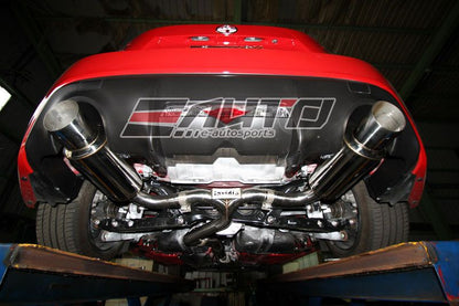 INVIDIA N1 Dual Stainless Tip Catback Exhaust for BRZ FRS GR86 Toyota 86 13-24