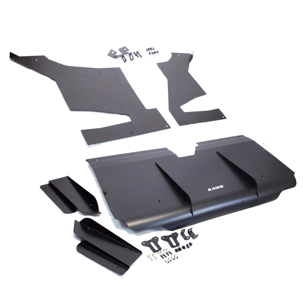 Rev9 Aluminum Rear Diffuser Set 4 fins for FR-S FRS BRZ Toyota 86 13-20