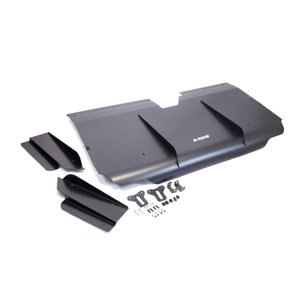 Rev9 Aluminum Rear Diffuser Set 4 fins for FR-S FRS BRZ Toyota 86 13-20