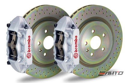 Brembo Front GT Brake 4Pot Caliper 323x28 Drill Disc 911 SC Carrera 66-89
