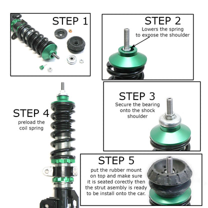 Rev9 Hyper Street II Coilover 32way Nissan Kicks P15 17-21
