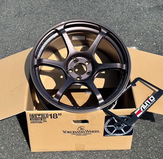 Advan RG-4 RG4 Racing Copper Bronze Wheel 18" 18x9.5 +45 5x100, Set 4 18.9 lbs