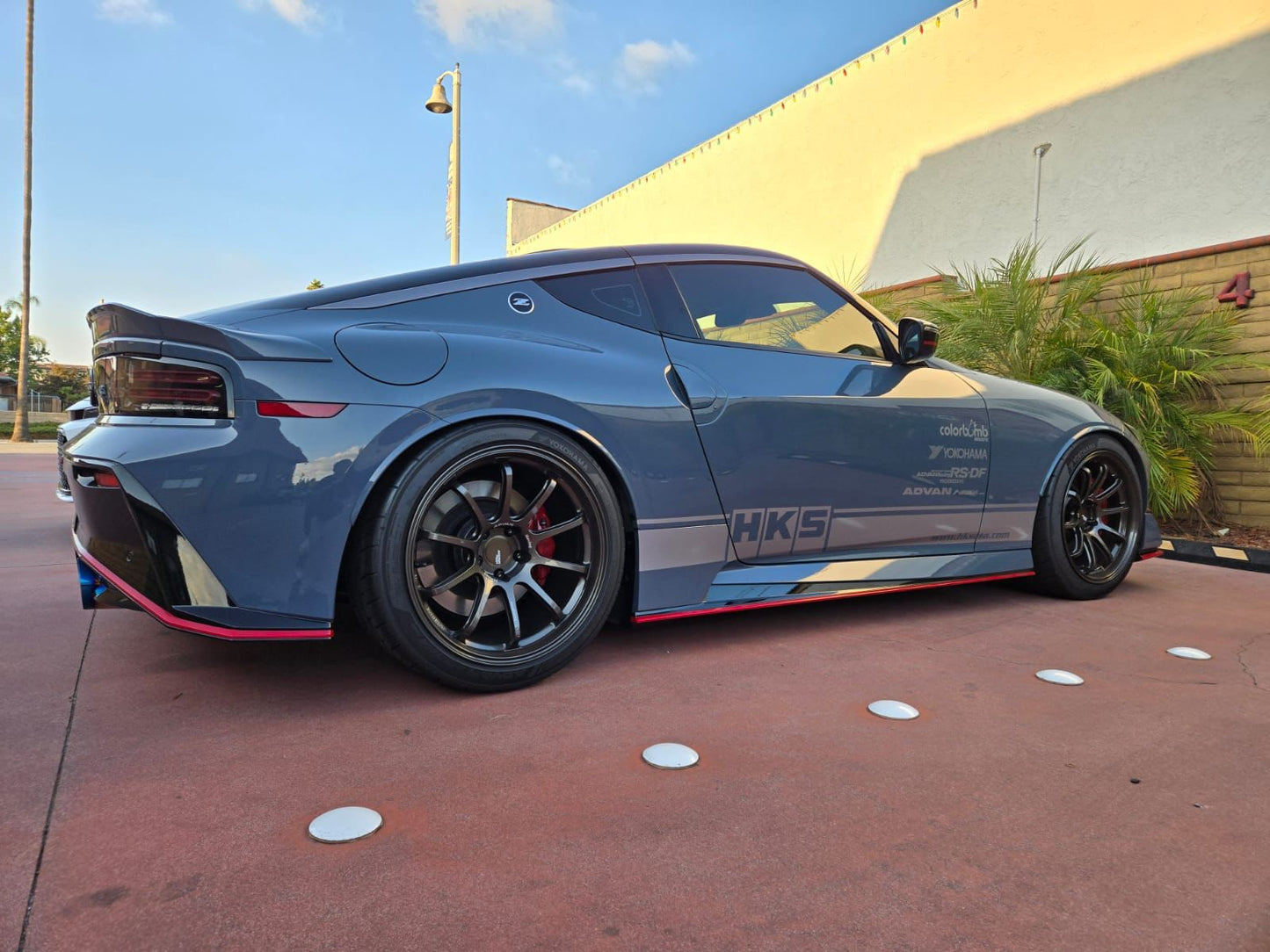 Advan RS-DF Titan Black Wheels 19x9.5 +29 19x10.5 +15 5x114 Skyline GTR R34