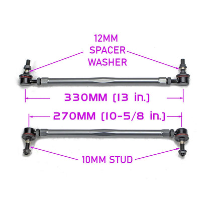 Godspeed Front Sway Bar Link Adj. Benz W212 E350 E400 E500 E63 10-16