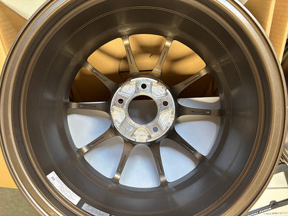 WedsSport TC105X EJ-Bronze II Wheel 18" 18x9.5 +25 5x114.3, Set 4 Rim 18lbs