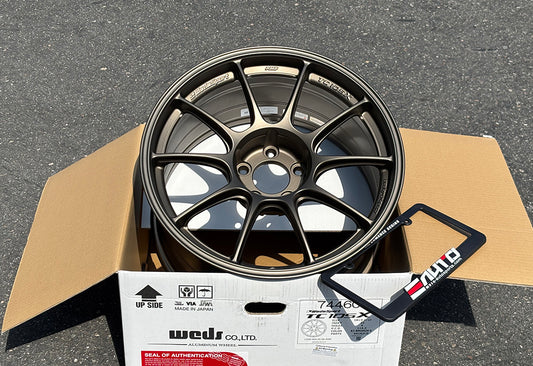 WedsSport TC105X EJ-Bronze II Wheel 18" 18x9.5 +25 5x114.3, Set 4 Rim 18lbs