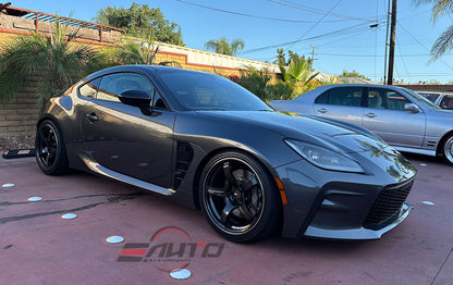 Advan TC4 TC-4 Black Gun Metallic Wheel 18x9.5 +45 5x100 BRZ FRS GR86 FR-S