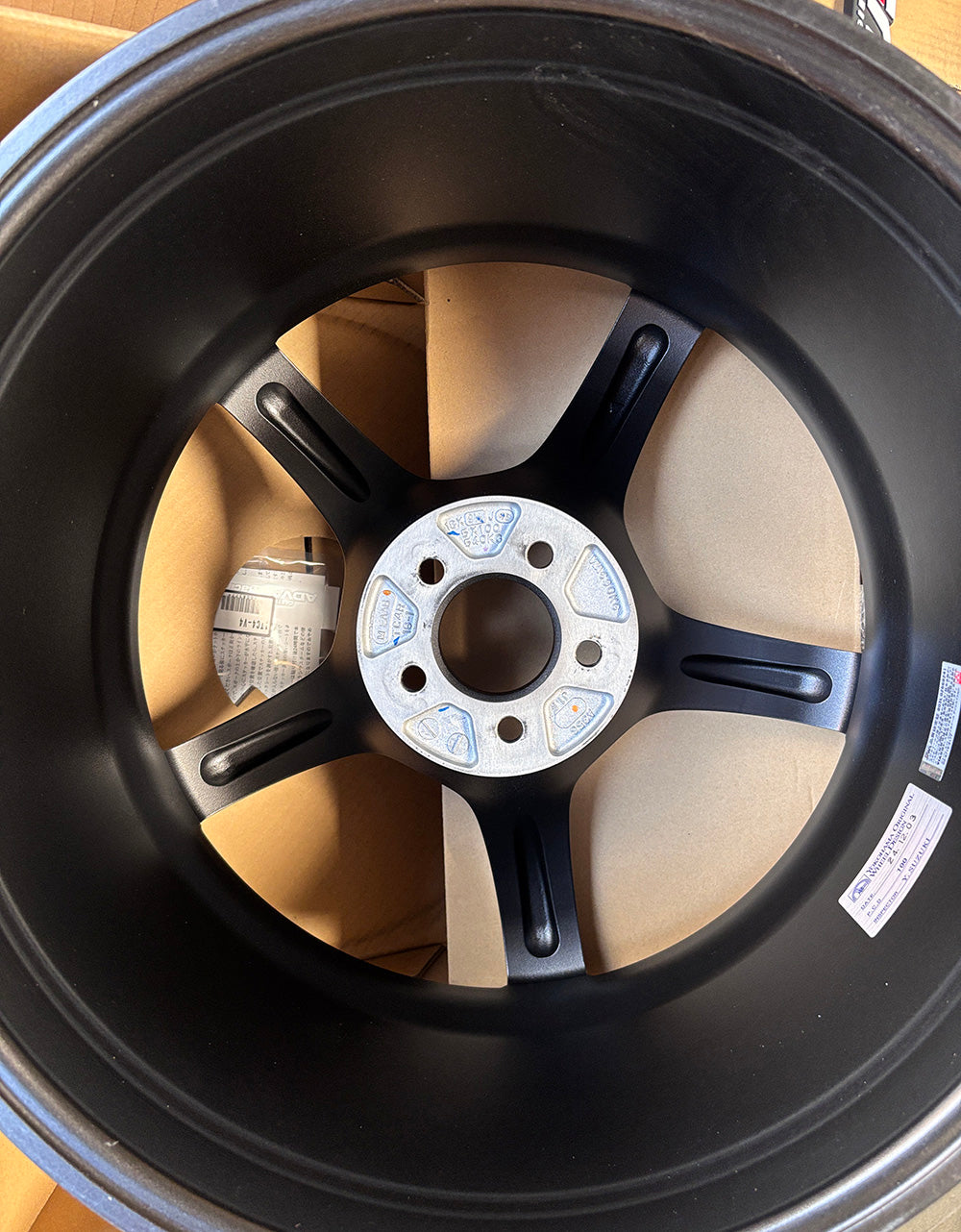 Advan TC4 TC-4 Black Gun Metallic Wheel 18x9.5 +45 5x100 BRZ FRS GR86 FR-S