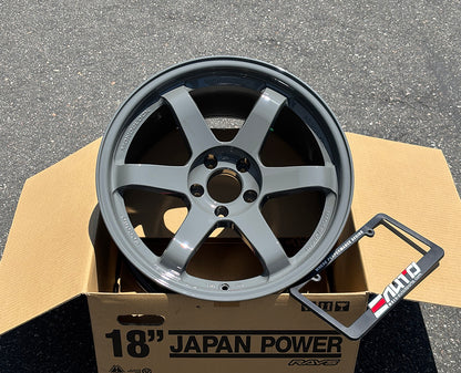 Rays TE37SL 18x11 +18 5x114 Arms Gary Wheel Rim for GTR Skyline R33 R34
